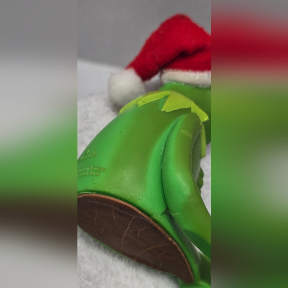 Vintage 1980 Hallmark Kermit the Frog Stocking Hanger Christmas Decor - Picture 5 of 8